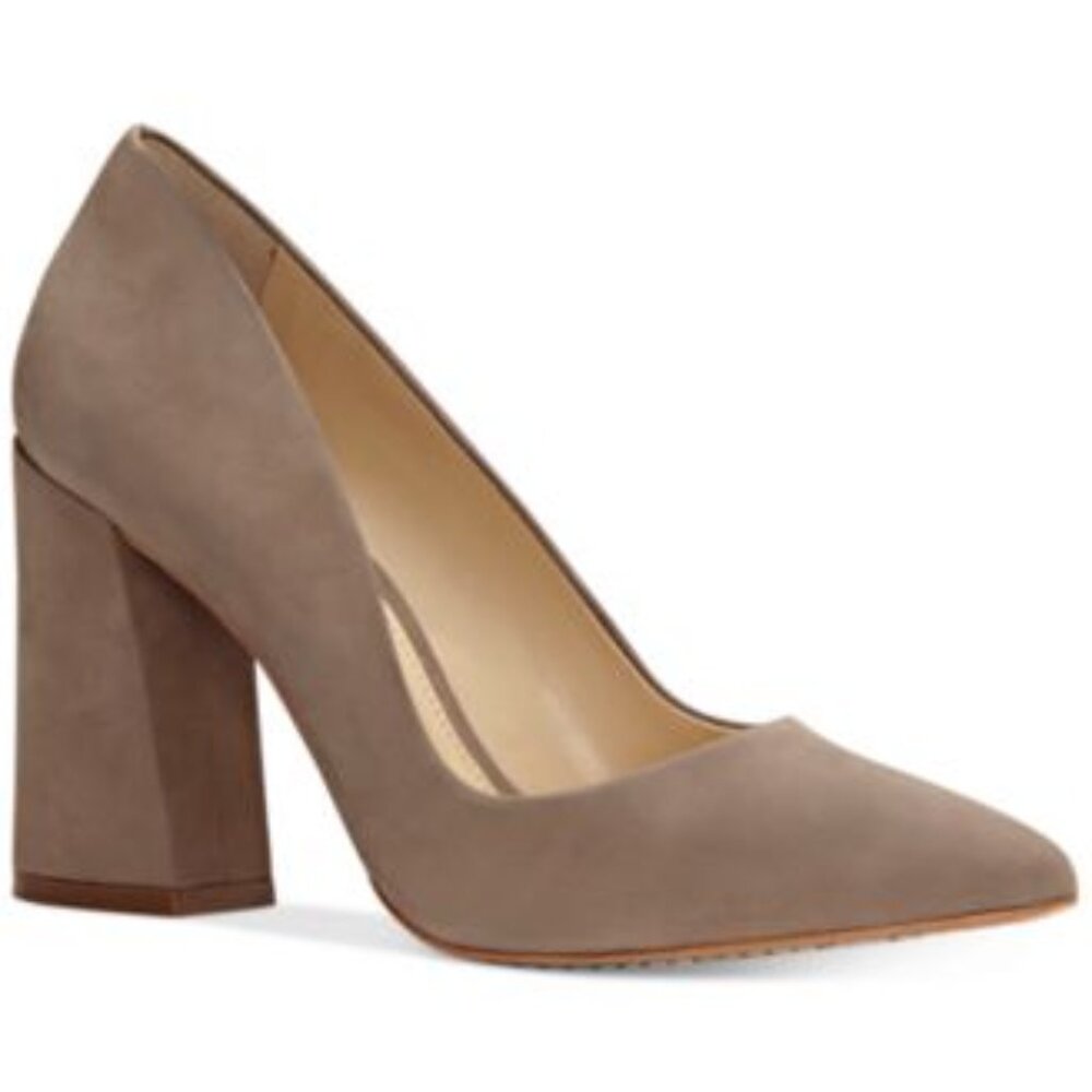 Vince Camuto Talise Pointed Block-Heel Pumps